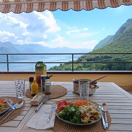 Le Terrazze - 2 Flat With A Pool And A Terrace With A Stunning View Fonteno
